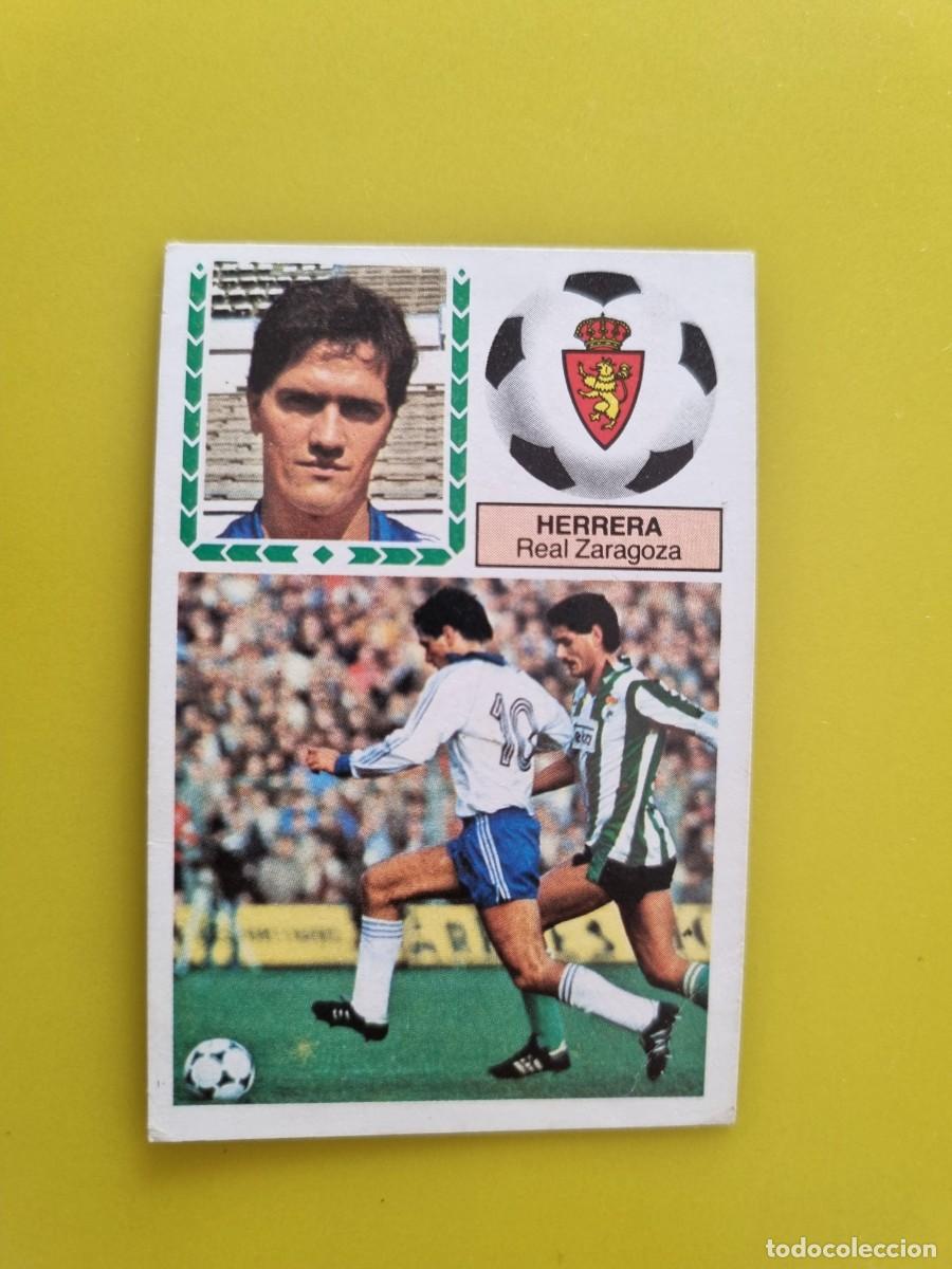 Cromos de f&uacute;tbol: CROMO FUTBOL LIGA ESTE 83 84 1983 1984 NUNCA PEGADO SIN PEGAR HERRERA REAL ZARAGOZA AR926