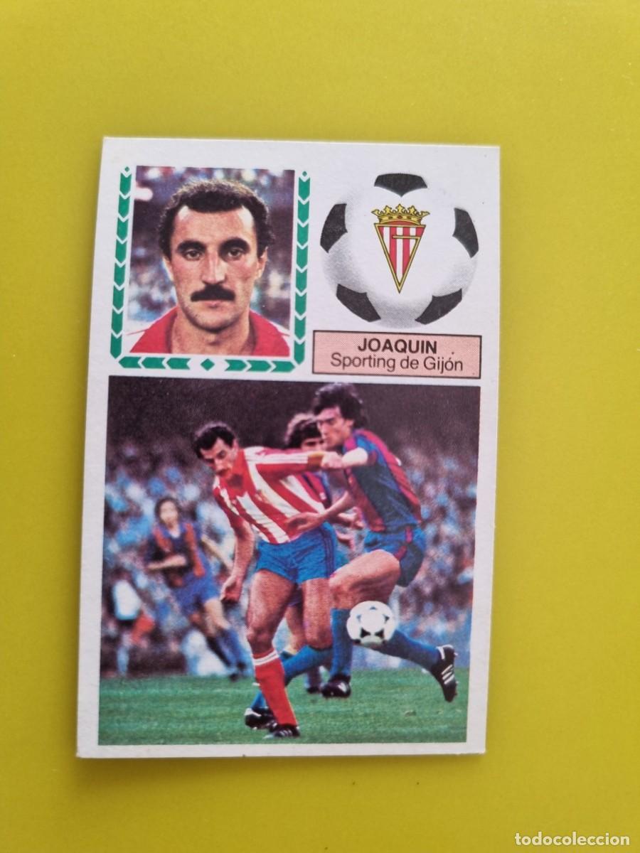 Cromos de f&uacute;tbol: CROMO FUTBOL LIGA ESTE 83 84 1983 1984 NUNCA PEGADO SIN PEGAR JOAQUIN SPORTING DE GIJON AR926