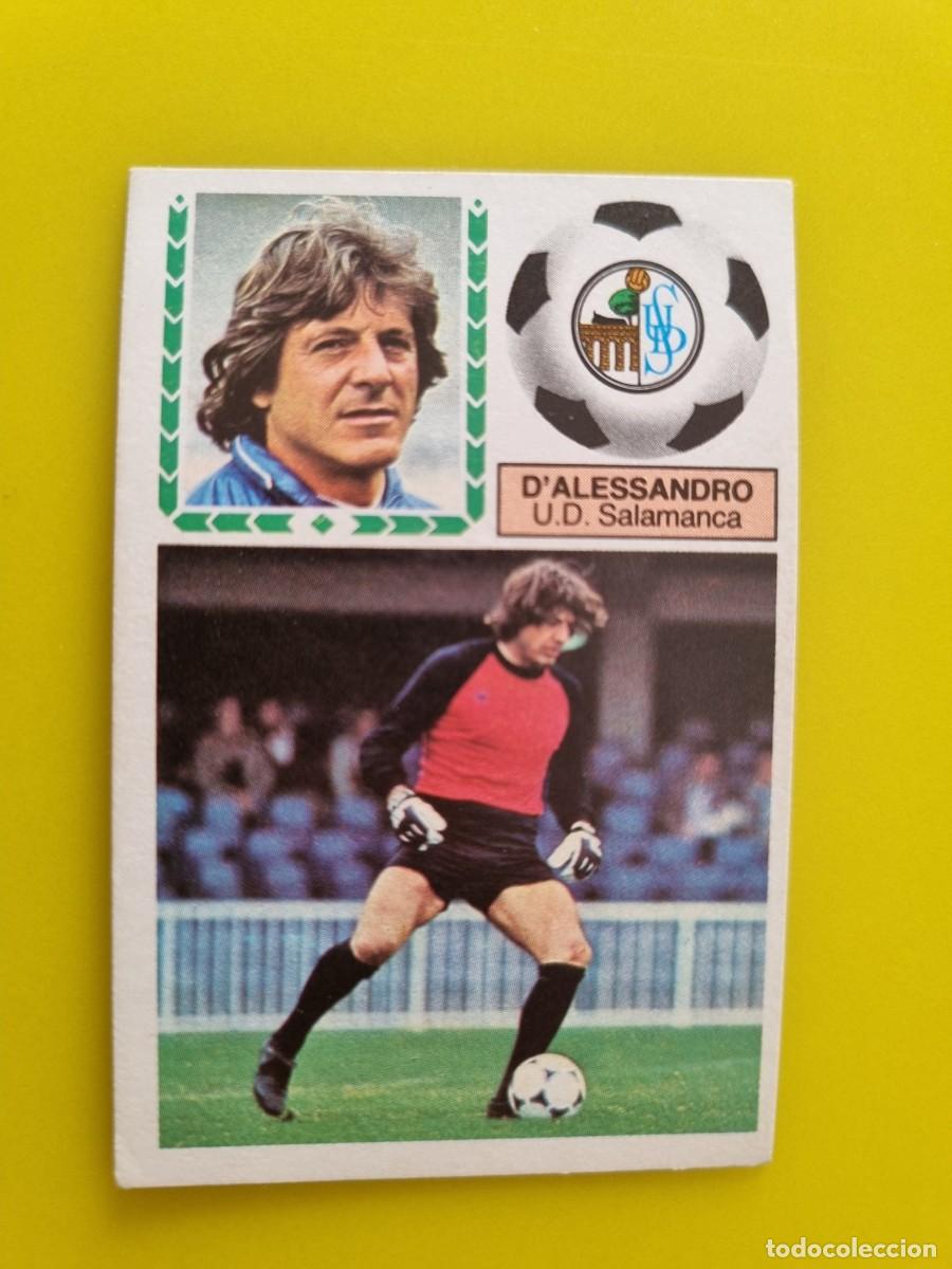 Cromos de f&uacute;tbol: CROMO FUTBOL LIGA ESTE 83 84 1983 1984 NUNCA PEGADO SIN PEGAR D'ALESSANDRO UD SALAMANCA AR926