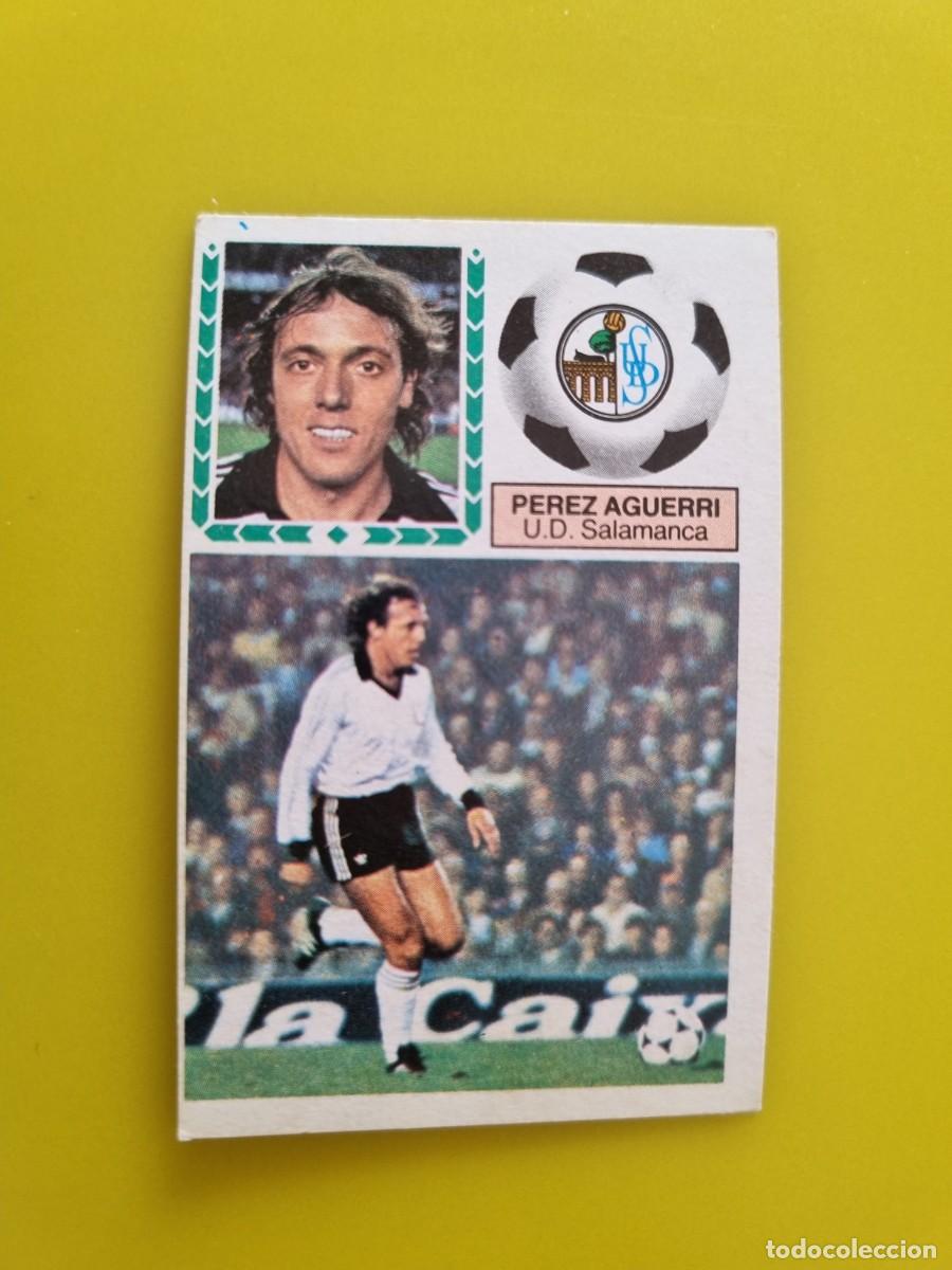 Cromos de f&uacute;tbol: CROMO FUTBOL LIGA ESTE 83 84 1983 1984 NUNCA PEGADO SIN PEGAR PEREZA AGUERRI UD SALAMANCA AR926