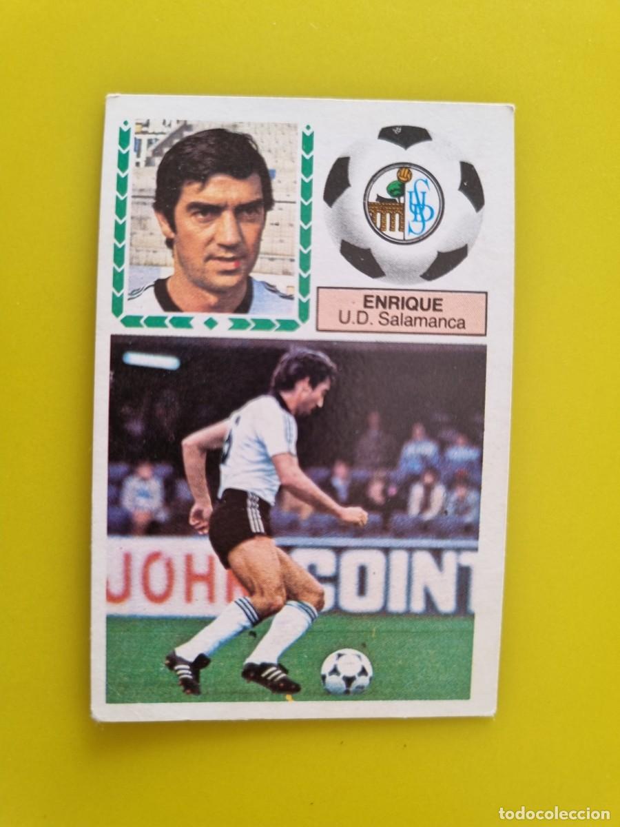 Cromos de f&uacute;tbol: CROMO FUTBOL LIGA ESTE 83 84 1983 1984 NUNCA PEGADO SIN PEGAR ENRIQUE UD SALAMANCA AR926