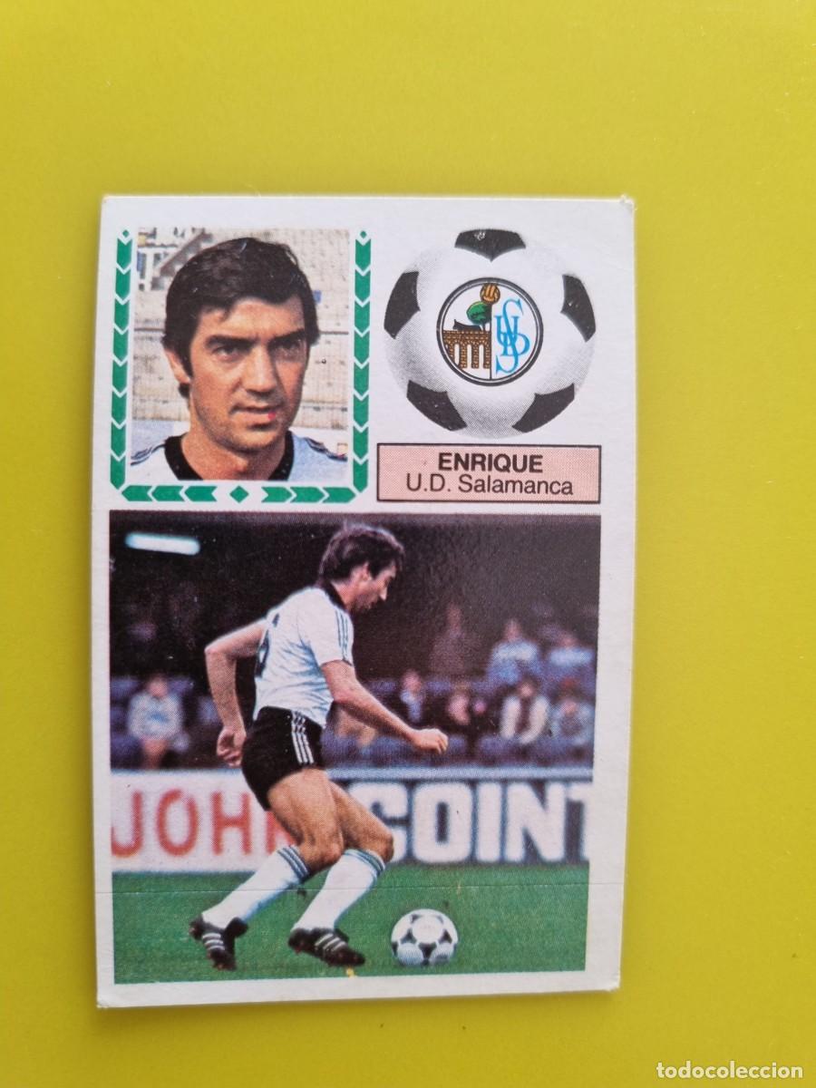 Cromos de f&uacute;tbol: CROMO FUTBOL LIGA ESTE 83 84 1983 1984 NUNCA PEGADO SIN PEGAR ENRIQUE UD SALAMANCA AR926