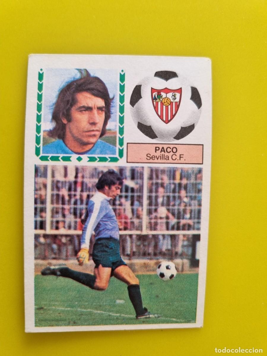 Cromos de f&uacute;tbol: CROMO FUTBOL LIGA ESTE 83 84 1983 1984 NUNCA PEGADO SIN PEGAR PACO SEVILLA CF AR926
