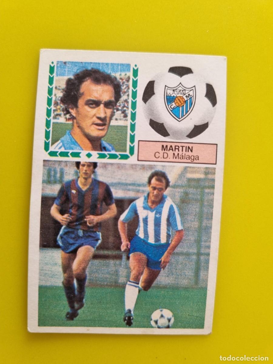 Cromos de f&uacute;tbol: CROMO FUTBOL LIGA ESTE 83 84 1983 1984 NUNCA PEGADO SIN PEGAR MARTIN CD MALAGA AR926