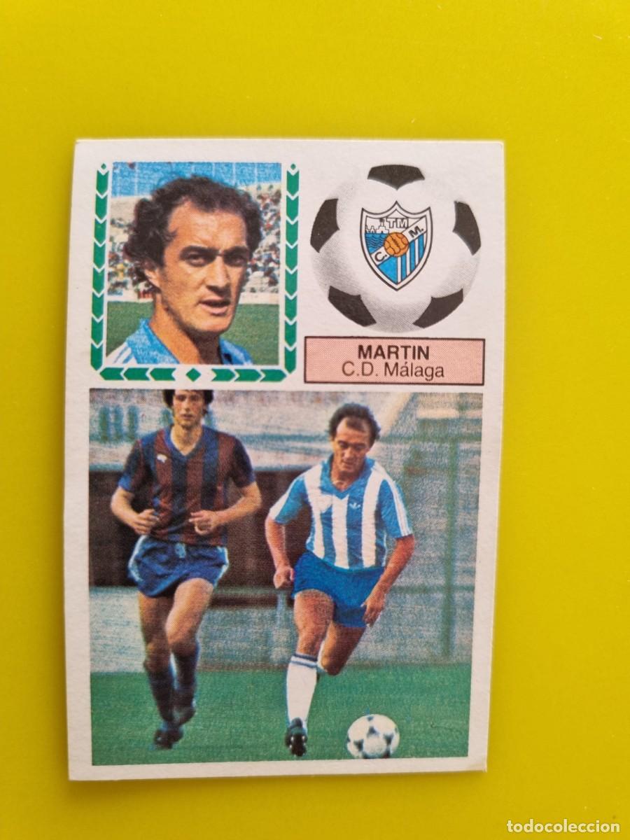 Cromos de f&uacute;tbol: CROMO FUTBOL LIGA ESTE 83 84 1983 1984 NUNCA PEGADO SIN PEGAR MARTIN CD MALAGA AR926