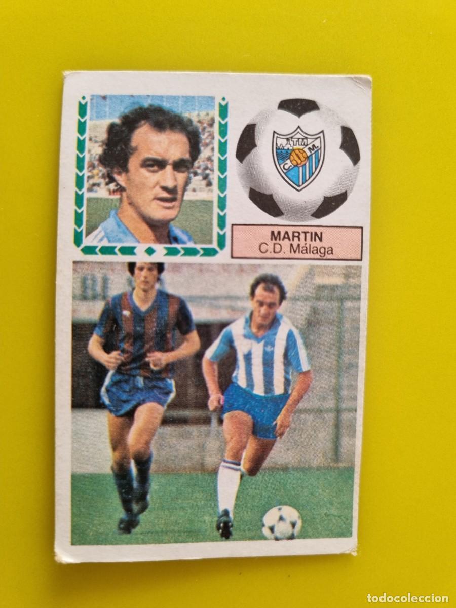 Cromos de f&uacute;tbol: CROMO FUTBOL LIGA ESTE 83 84 1983 1984 NUNCA PEGADO SIN PEGAR MARTIN CD MALAGA AR926