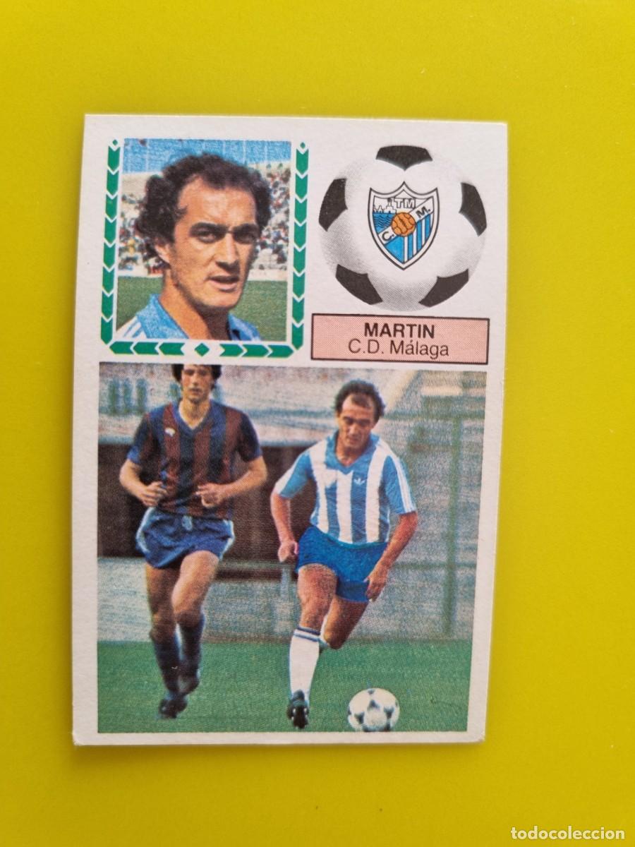 Cromos de f&uacute;tbol: CROMO FUTBOL LIGA ESTE 83 84 1983 1984 NUNCA PEGADO SIN PEGAR MARTIN CD MALAGA AR926