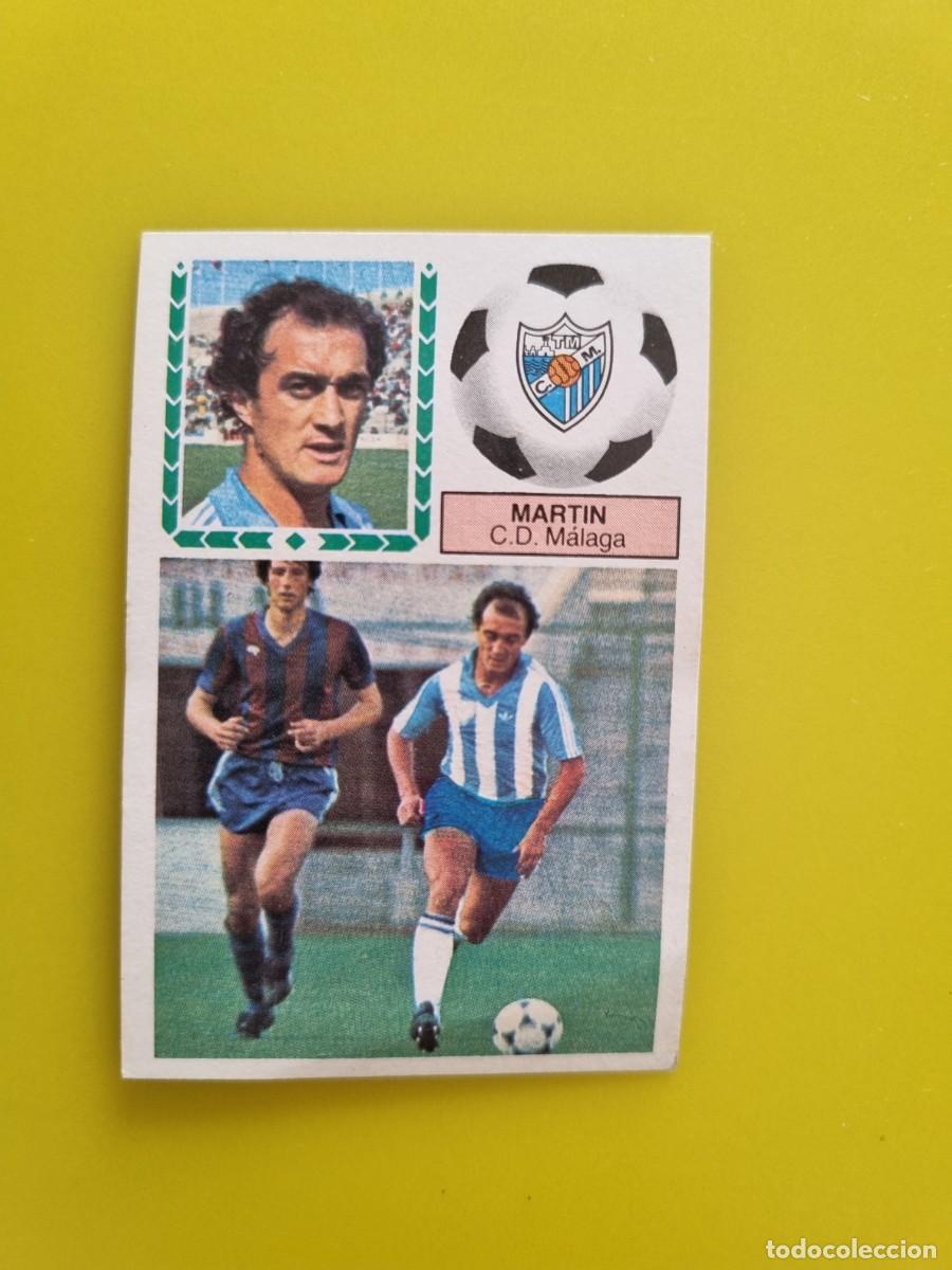 Cromos de f&uacute;tbol: CROMO FUTBOL LIGA ESTE 83 84 1983 1984 NUNCA PEGADO SIN PEGAR MARTIN CD MALAGA AR926