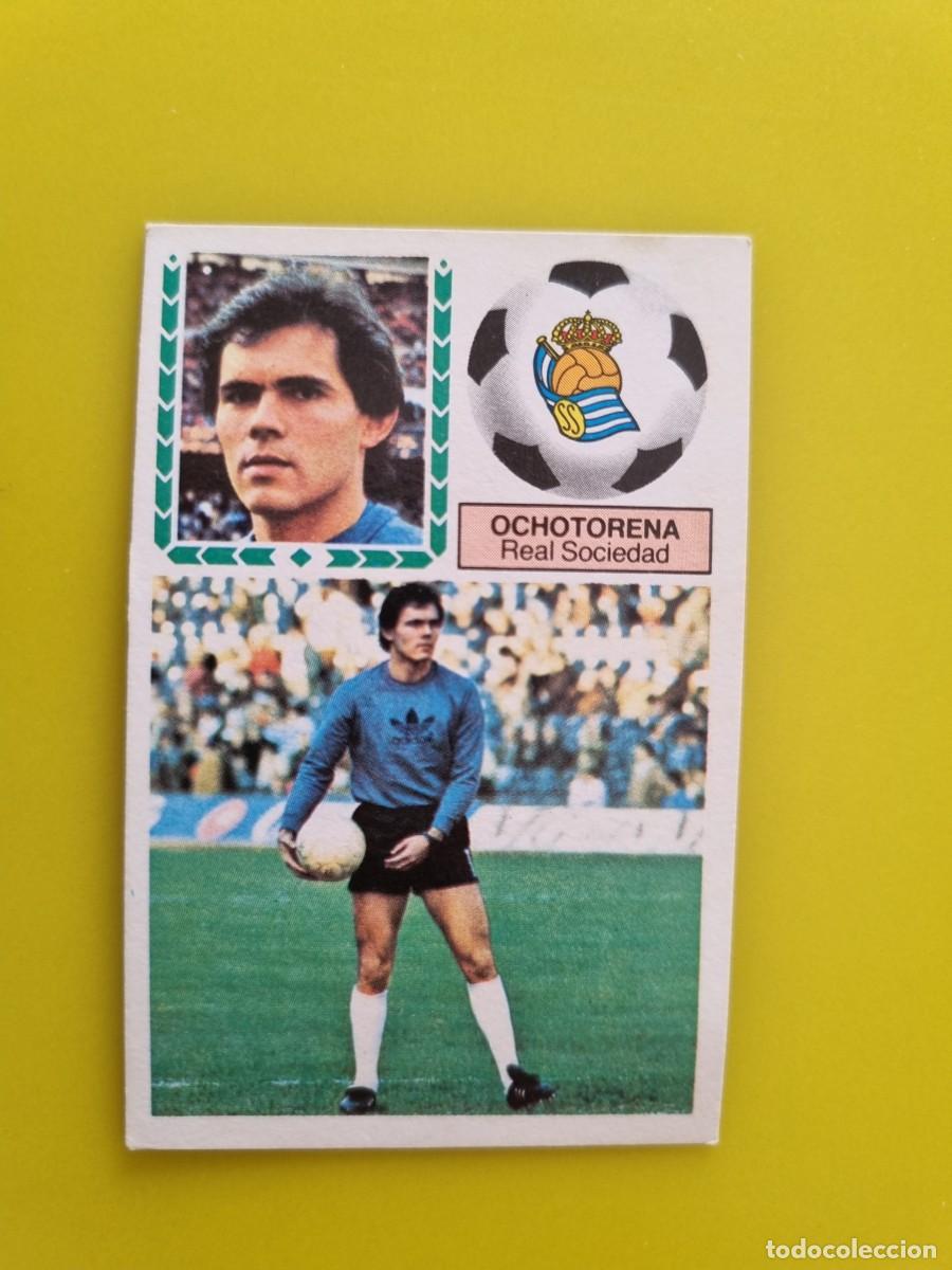 Cromos de f&uacute;tbol: CROMO FUTBOL LIGA ESTE 83 84 1983 1984 NUNCA PEGADO SIN PEGAR OCHOTORENA REAL SOCIEDAD AR926