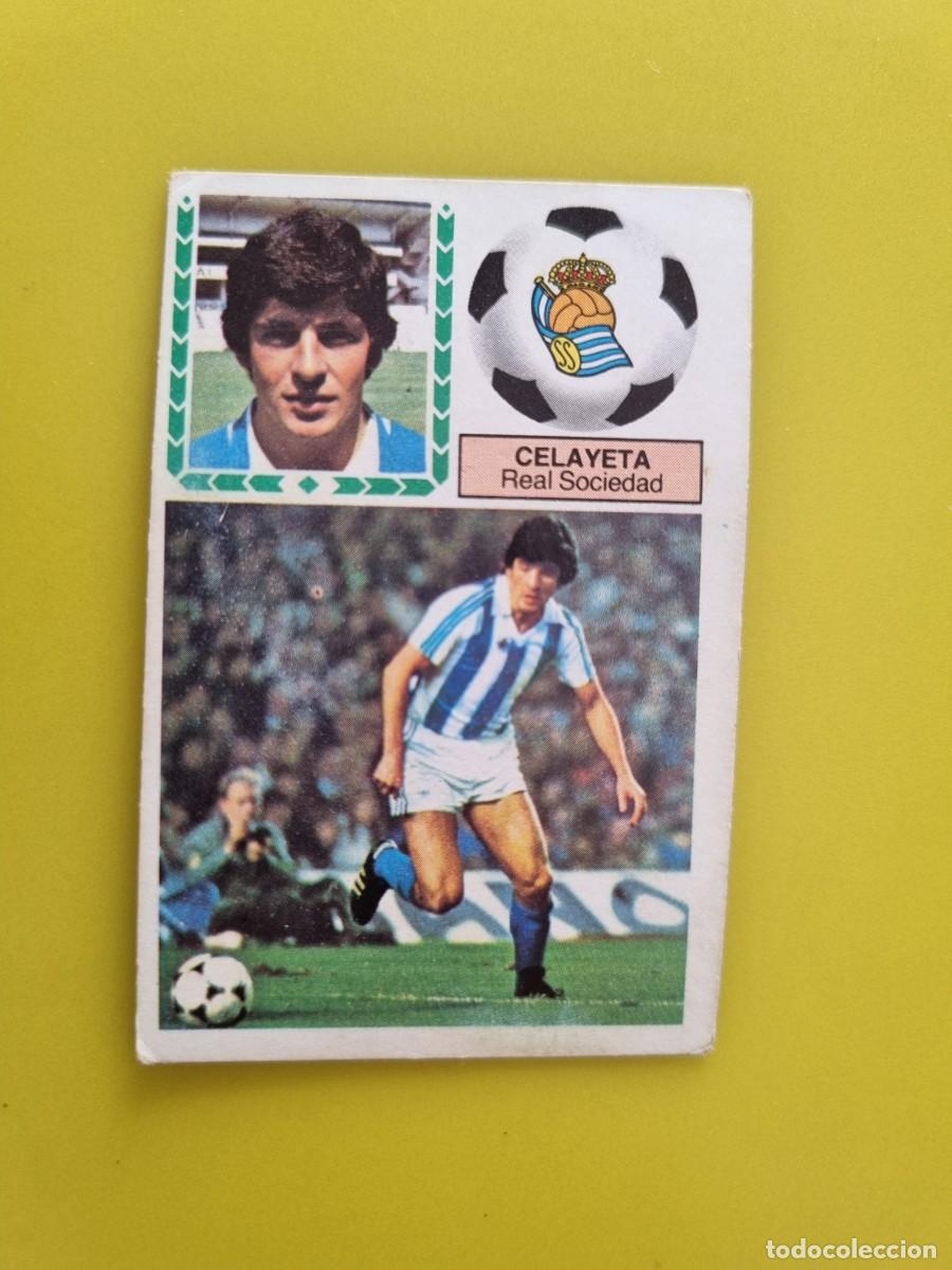 Cromos de f&uacute;tbol: CROMO FUTBOL LIGA ESTE 83 84 1983 1984 NUNCA PEGADO SIN PEGAR CELAYETA REAL SOCIEDAD AR926