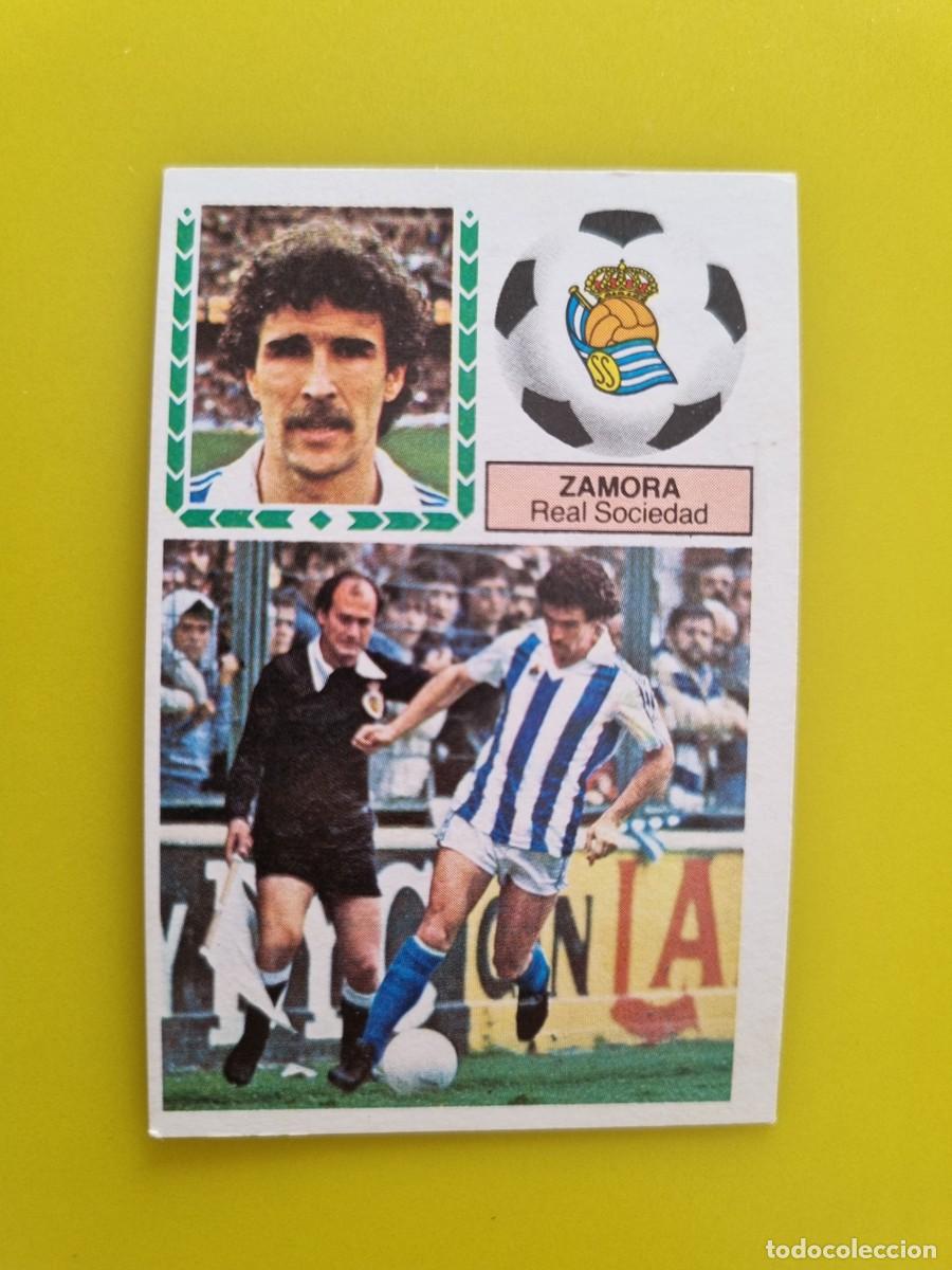 Cromos de f&uacute;tbol: CROMO FUTBOL LIGA ESTE 83 84 1983 1984 NUNCA PEGADO SIN PEGAR ZAMORA REAL SOCIEDAD AR926
