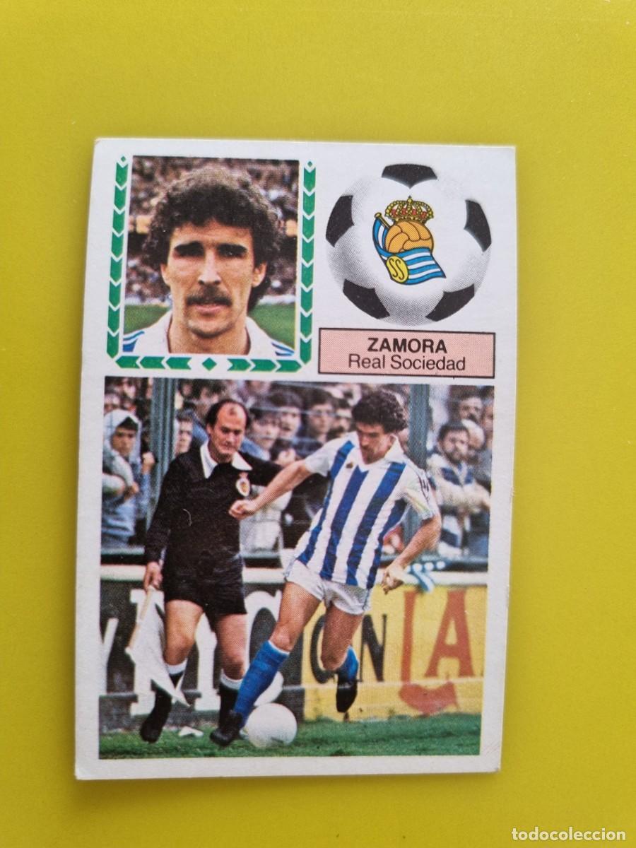 Cromos de f&uacute;tbol: CROMO FUTBOL LIGA ESTE 83 84 1983 1984 NUNCA PEGADO SIN PEGAR ZAMORA REAL SOCIEDAD AR926
