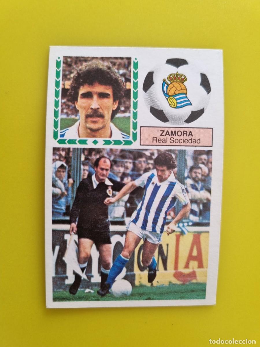 Cromos de f&uacute;tbol: CROMO FUTBOL LIGA ESTE 83 84 1983 1984 NUNCA PEGADO SIN PEGAR ZAMORA REAL SOCIEDAD AR926