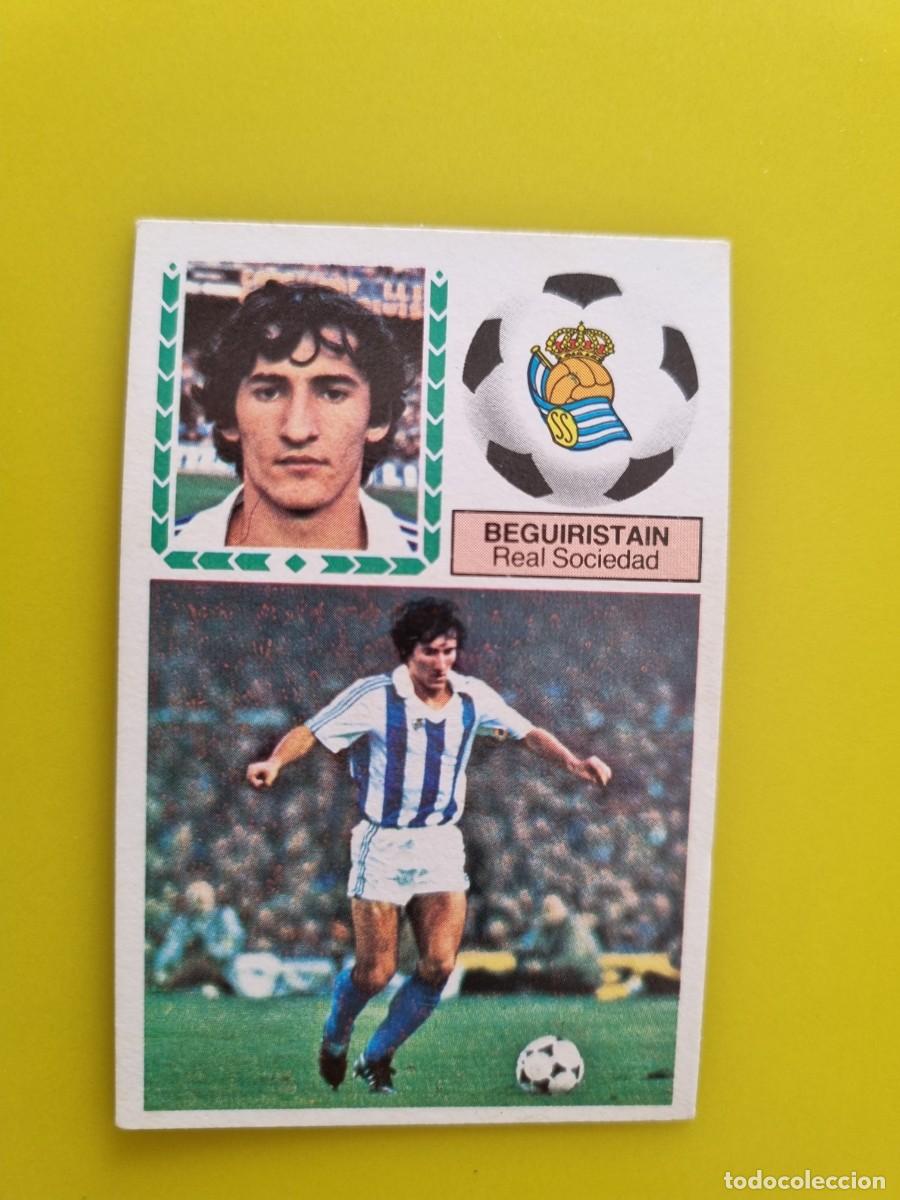 Cromos de f&uacute;tbol: CROMO FUTBOL LIGA ESTE 83 84 1983 1984 NUNCA PEGADO SIN PEGAR BEGUIRISTAIN REAL SOCIEDAD AR926