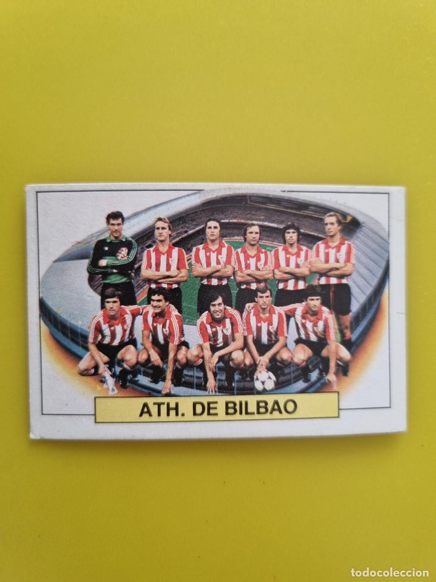 Cromos de f&uacute;tbol: CROMO FUTBOL LIGA ESTE 83 84 1983 1984 NUNCA PEGADO SIN PEGAR ALINEACION ATH BILBAO AR926