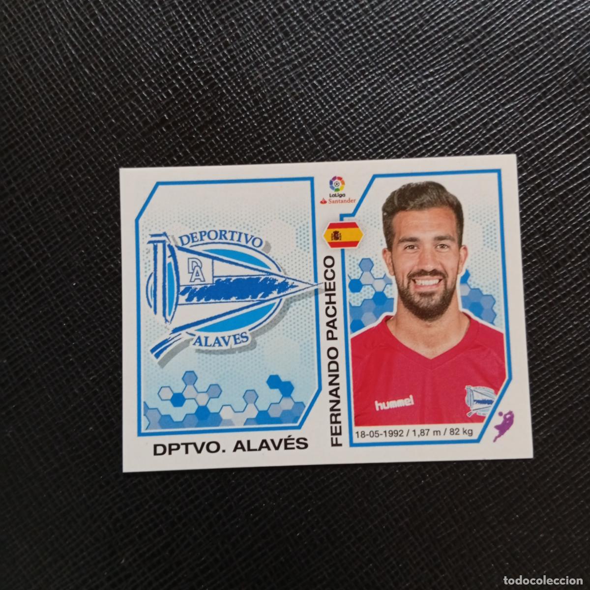 Cromos de f&uacute;tbol: 131 ESCUDO PACHECO ALAVES PANINI 2016 2017 CROMO 16 17 FUTBOL LIGA - SIN PEGAR - A215 PG13