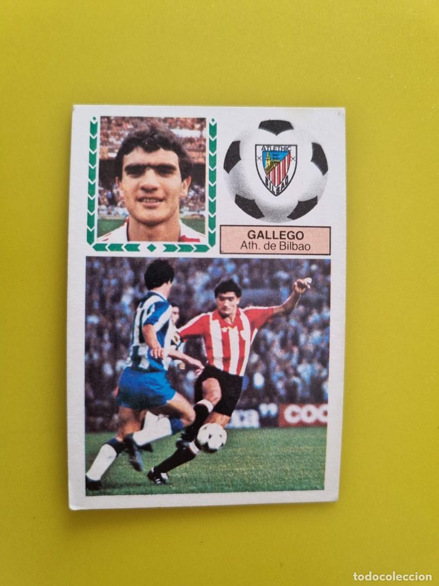 Cromos de f&uacute;tbol: CROMO FUTBOL LIGA ESTE 83 84 1983 1984 NUNCA PEGADO SIN PEGAR GALLEGO ATH BILBAO AR926