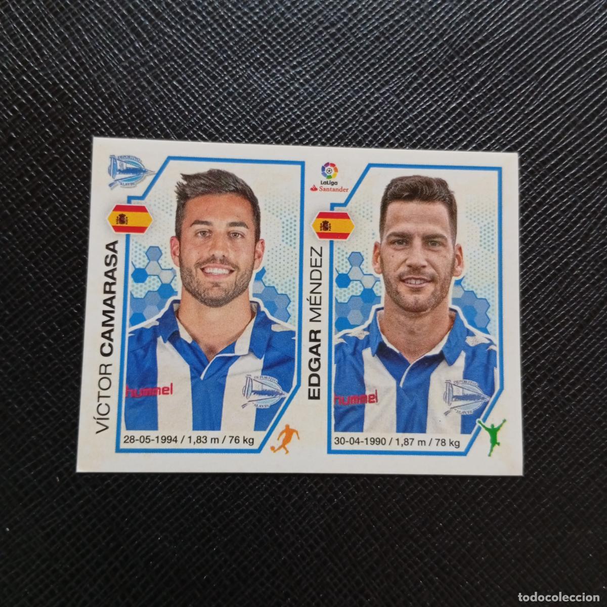Cromos de f&uacute;tbol: 135 CAMARASA EDGAR ALAVES PANINI 2016 2017 CROMO 16 17 FUTBOL - SIN PEGAR - A215 PG13