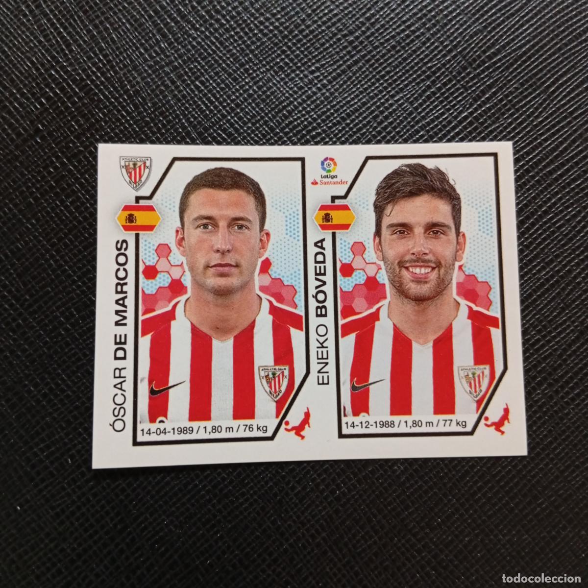 Cromos de f&uacute;tbol: 138 DE MARCOS BOVEDA BILBAO PANINI 2016 2017 CROMO 16 17 FUTBOL - SIN PEGAR - A215 PG13