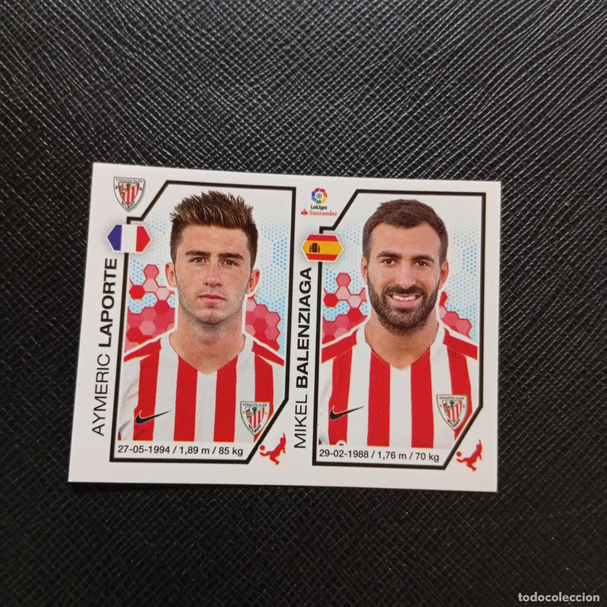 Cromos de f&uacute;tbol: 139 LAPORTE BALENZIAGA BILBAO PANINI 2016 2017 CROMO 16 17 FUTBOL - SIN PEGAR - A215 PG13