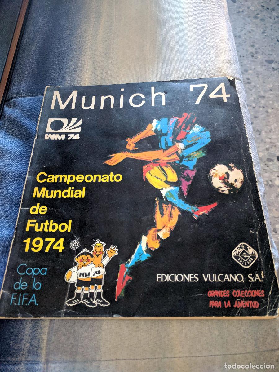 Cromos de f&uacute;tbol: &Aacute;lbum del Mundial de F&uacute;tbol 1974 (Munich 74)
