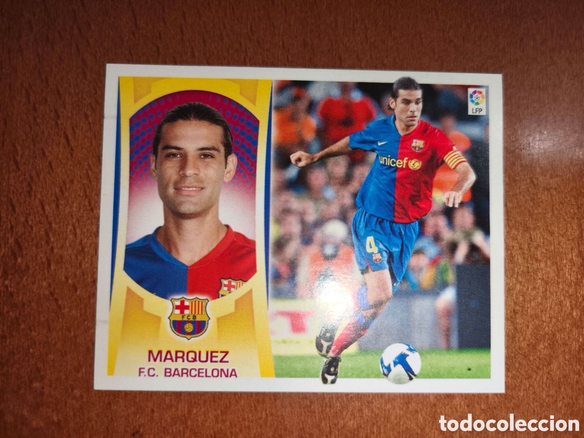 Cromos de f&uacute;tbol: Marquez n&deg;4 A liga este 09/10 Barcelona