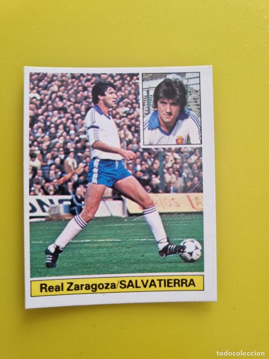 Cromos de f&uacute;tbol: CROMO FUTBOL LIGA ESTE 81 82 1981 1982 NUNCA PEGADO SIN PEGAR SALVATIERRA REAL ZARAGOZA AR926