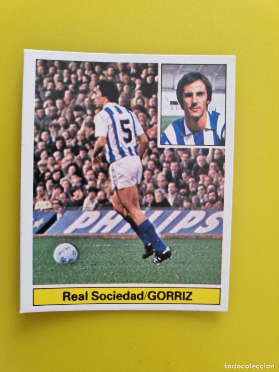 Cromos de f&uacute;tbol: CROMO FUTBOL LIGA ESTE 81 82 1981 1982 NUNCA PEGADO SIN PEGAR GORRIZ CADIZ CF AR926
