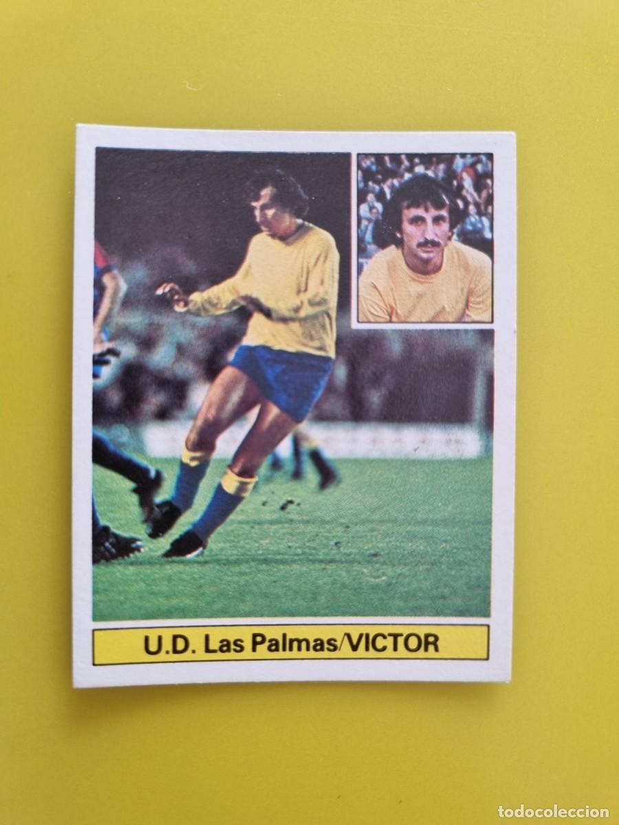 Cromos de f&uacute;tbol: CROMO FUTBOL LIGA ESTE 81 82 1981 1982 NUNCA PEGADO SIN PEGAR VICTOR UD LAS PALMAS AR926