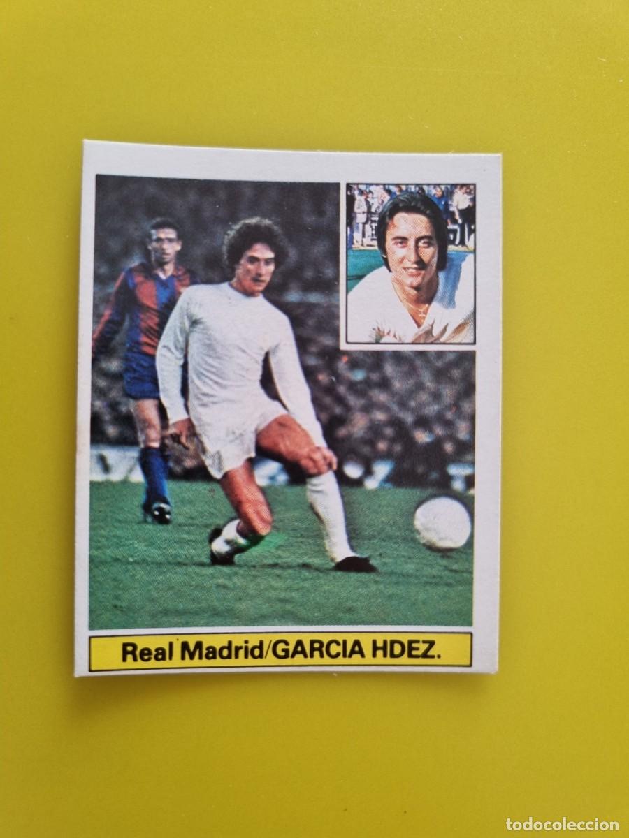 Cromos de f&uacute;tbol: CROMO FUTBOL LIGA ESTE 81 82 1981 1982 NUNCA PEGADO SIN PEGAR G. HERNANDEZ REAL MADRID AR926