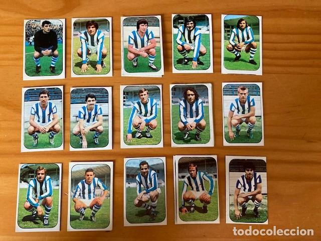 Football Stickers: LOTE 15 (+3) CROMOS REAL SOCIEDAD 76 77 ESTE RECUPERADOS