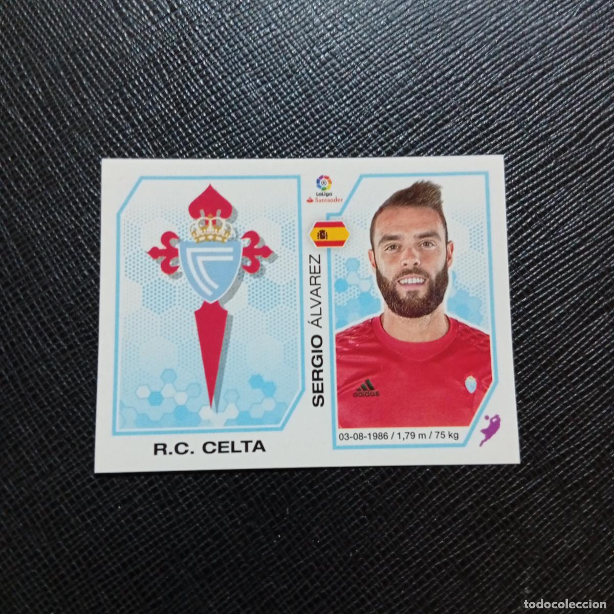 Cromos de f&uacute;tbol: 149 ESCUDO SERGIO CELTA PANINI 2016 2017 CROMO 16 17 FUTBOL - SIN PEGAR - A215 PG14
