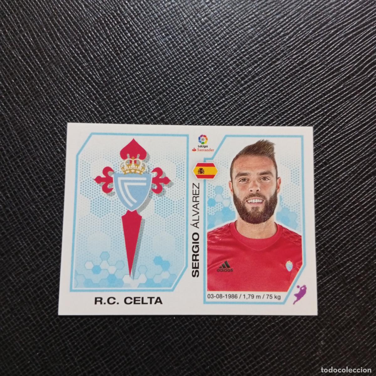 Cromos de f&uacute;tbol: 149 ESCUDO SERGIO CELTA PANINI 2016 2017 CROMO 16 17 FUTBOL - SIN PEGAR - A215 PG14