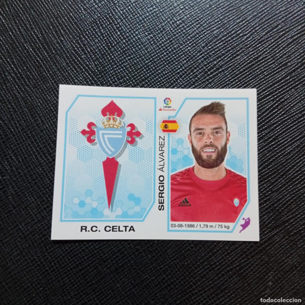 Cromos de f&uacute;tbol: 149 ESCUDO SERGIO CELTA PANINI 2016 2017 CROMO 16 17 FUTBOL - SIN PEGAR - A215 PG15