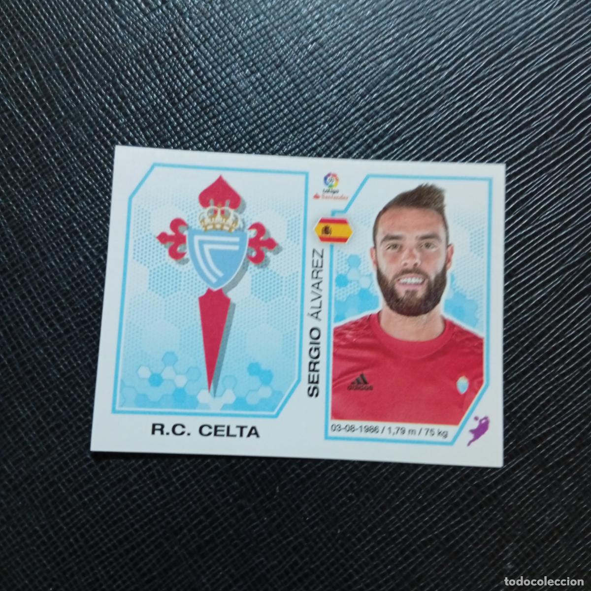 Cromos de f&uacute;tbol: 149 ESCUDO SERGIO CELTA PANINI 2016 2017 CROMO 16 17 FUTBOL - SIN PEGAR - A215 PG15
