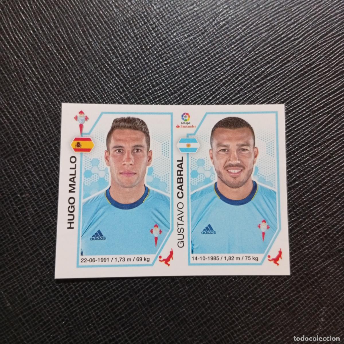 Cromos de f&uacute;tbol: 150 HUGO MALLO CABRAL CELTA PANINI 2016 2017 CROMO 16 17 FUTBOL - SIN PEGAR - A215 PG15