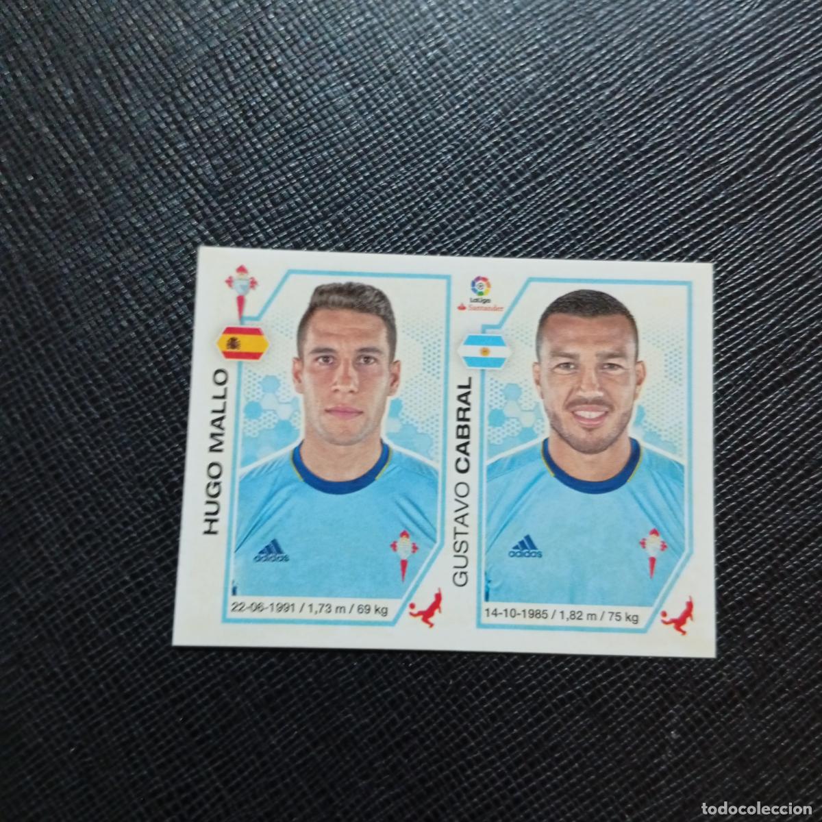 Cromos de f&uacute;tbol: 150 HUGO MALLO CABRAL CELTA PANINI 2016 2017 CROMO 16 17 FUTBOL - SIN PEGAR - A215 PG15