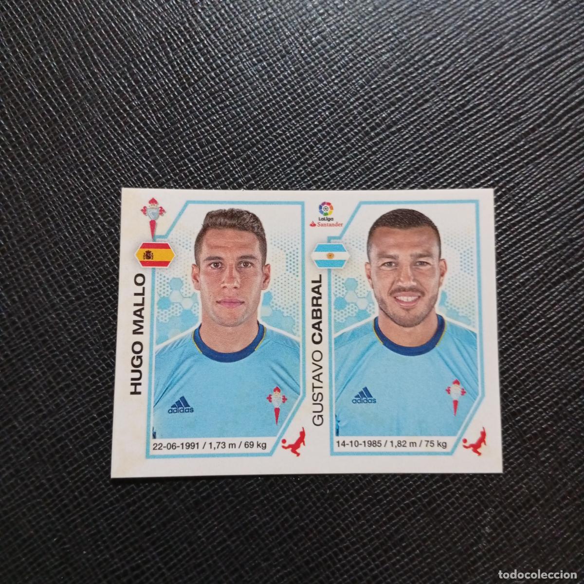 Cromos de f&uacute;tbol: 150 HUGO MALLO CABRAL CELTA PANINI 2016 2017 CROMO 16 17 FUTBOL - SIN PEGAR - A215 PG15