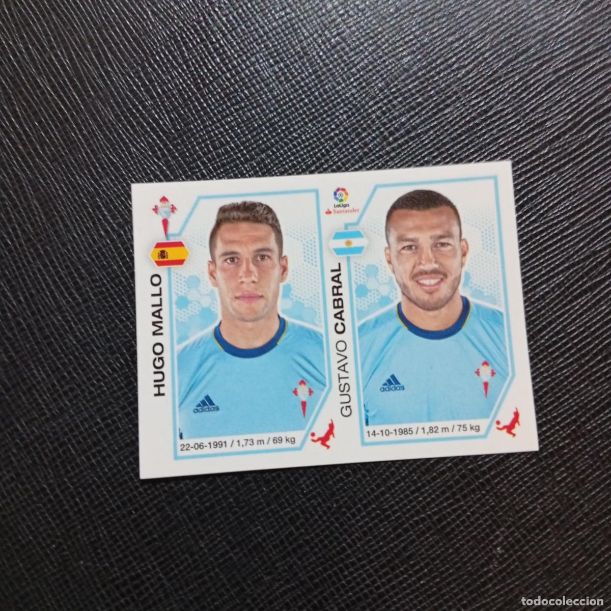 Cromos de f&uacute;tbol: 150 HUGO MALLO CABRAL CELTA PANINI 2016 2017 CROMO 16 17 FUTBOL - SIN PEGAR - A215 PG15