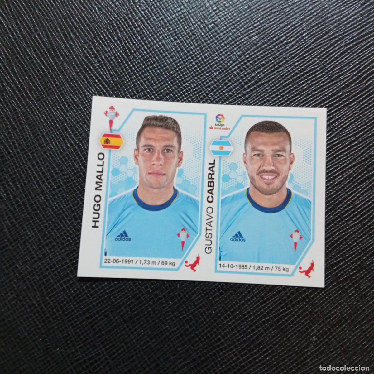 Cromos de f&uacute;tbol: 150 HUGO MALLO CABRAL CELTA PANINI 2016 2017 CROMO 16 17 FUTBOL - SIN PEGAR - A215 PG15