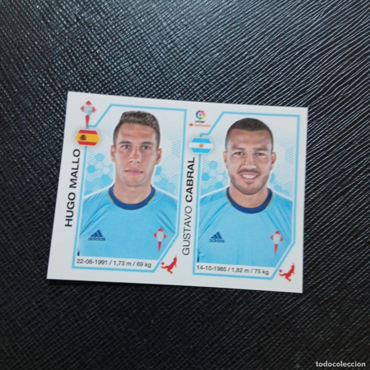Cromos de f&uacute;tbol: 150 HUGO MALLO CABRAL CELTA PANINI 2016 2017 CROMO 16 17 FUTBOL - SIN PEGAR - A215 PG15