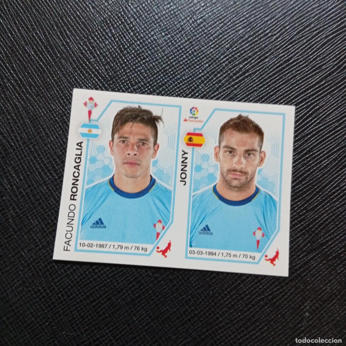 Cromos de f&uacute;tbol: 151 CONCAGLIA JONNY CELTA PANINI 2016 2017 CROMO 16 17 FUTBOL - SIN PEGAR - A215 PG15