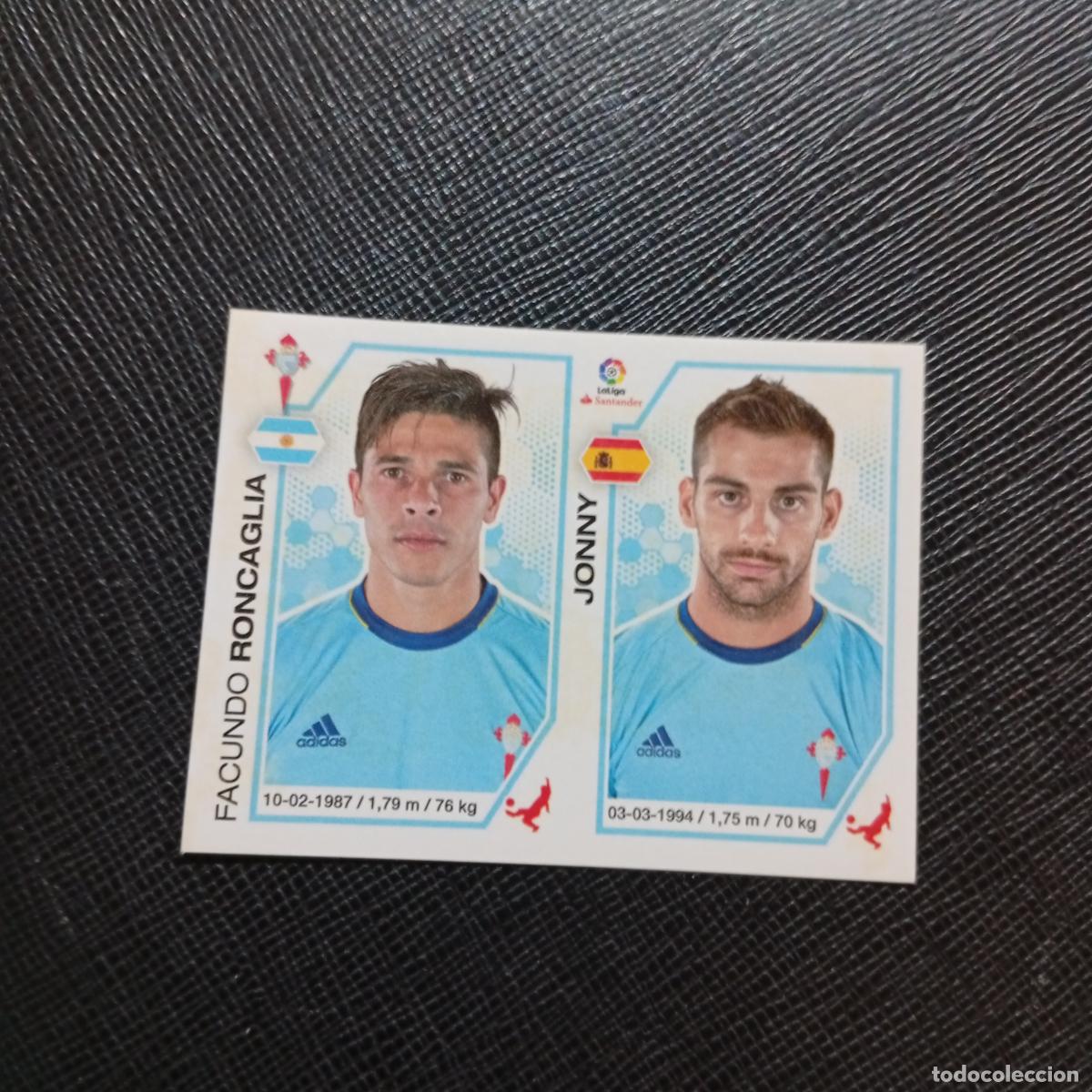 Cromos de f&uacute;tbol: 151 CONCAGLIA JONNY CELTA PANINI 2016 2017 CROMO 16 17 FUTBOL - SIN PEGAR - A215 PG15