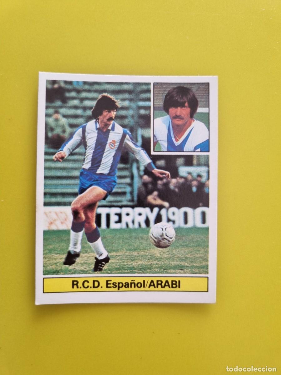 Cromos de f&uacute;tbol: CROMO FUTBOL LIGA ESTE 81 82 1981 1982 NUNCA PEGADO SIN PEGAR ARABI RCD ESPA&Ntilde;OL AR926