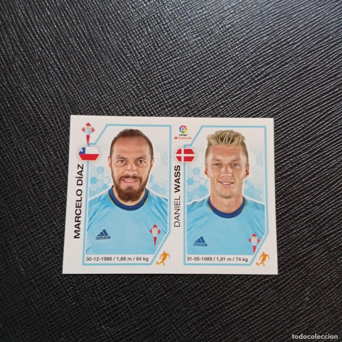 Cromos de f&uacute;tbol: 152 MARCELO DIAZ WASS CELTA PANINI 2016 2017 CROMO 16 17 FUTBOL - SIN PEGAR - A215 PG15