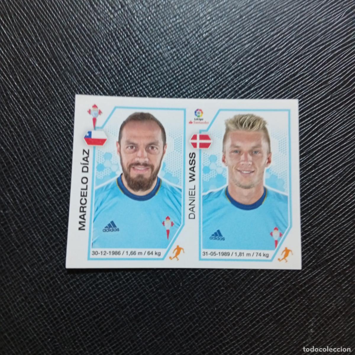 Cromos de f&uacute;tbol: 152 MARCELO DIAZ WASS CELTA PANINI 2016 2017 CROMO 16 17 FUTBOL - SIN PEGAR - A215 PG15