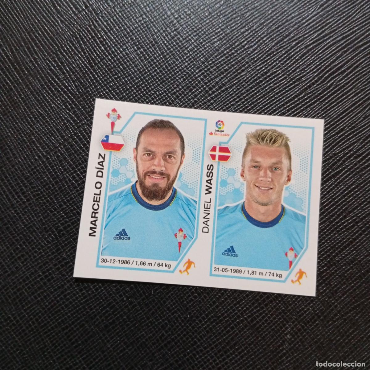 Cromos de f&uacute;tbol: 152 MARCELO DIAZ WASS CELTA PANINI 2016 2017 CROMO 16 17 FUTBOL - SIN PEGAR - A215 PG15