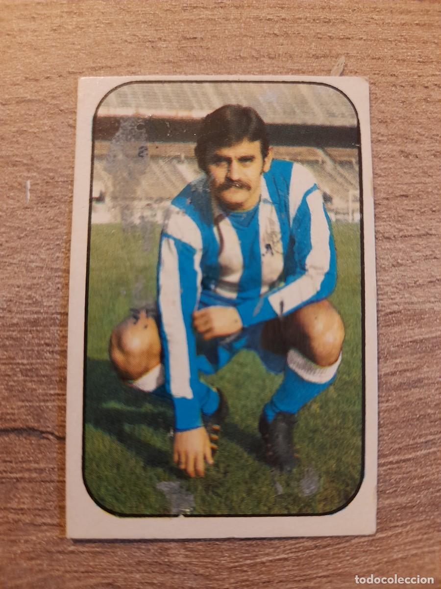 Football Stickers: CROMO DESPEGADO &Uacute;LTIMO FICHAJE N&deg;18 LAGUNA. CD M&Aacute;LAGA. LIGA ESTE 1976 1977 76 77
