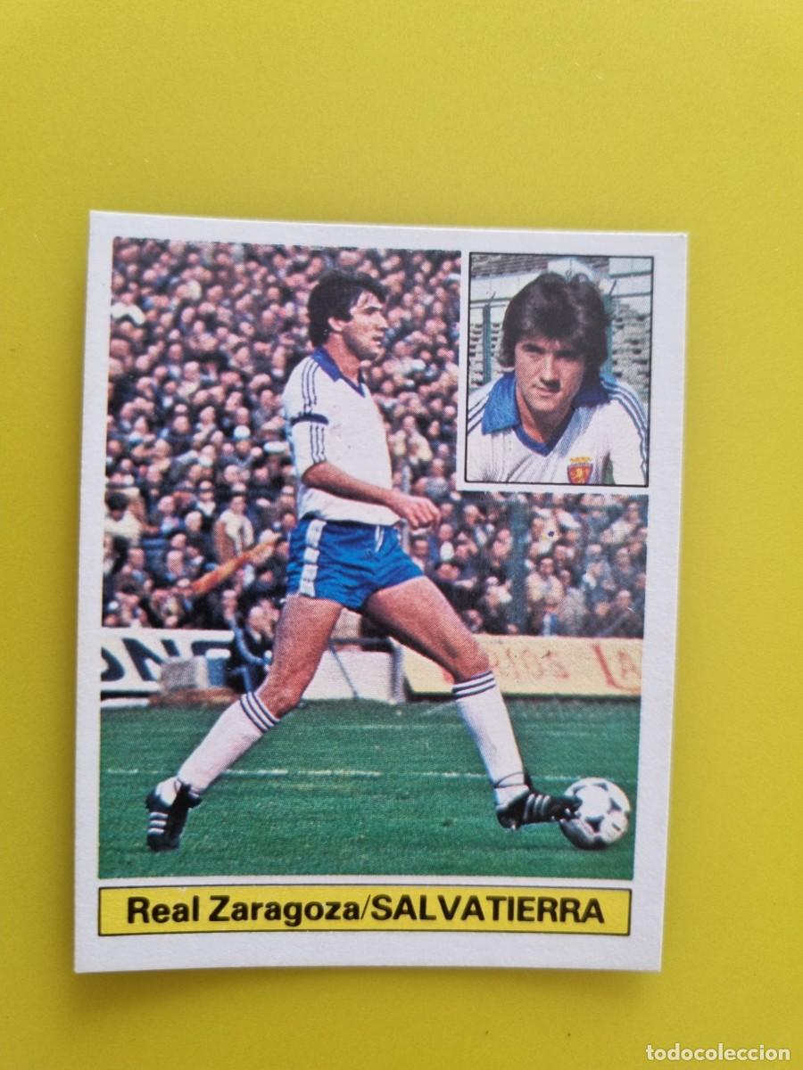Cromos de f&uacute;tbol: CROMO FUTBOL LIGA ESTE 81 82 1981 1982 NUNCA PEGADO SIN PEGAR SALVATIERRA REAL ZARAGOZA AR926