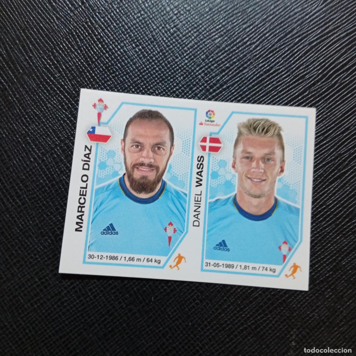 Cromos de f&uacute;tbol: 152 MARCELO DIAZ WASS CELTA PANINI 2016 2017 CROMO 16 17 FUTBOL - SIN PEGAR - A215 PG15